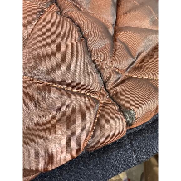 "ST.JOHN'S BAY" Vintage 80% Recycled Wool Zip Up Mens Coat Quilted Preppy Y2K - Picture 12 of 12